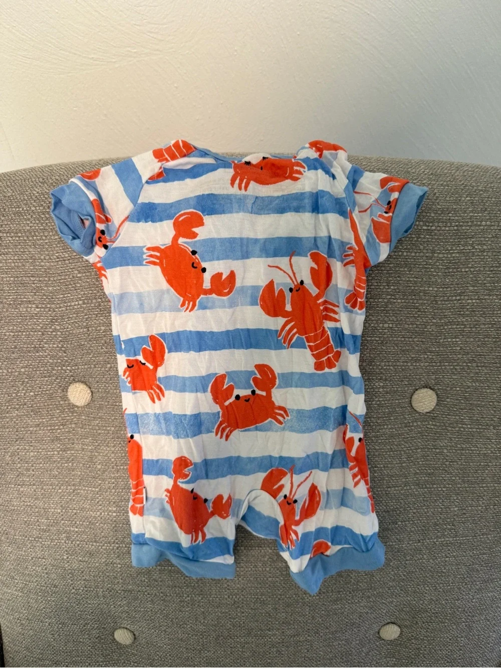 Little Sleepies Crustacean Crew Zippy Footy Pajama